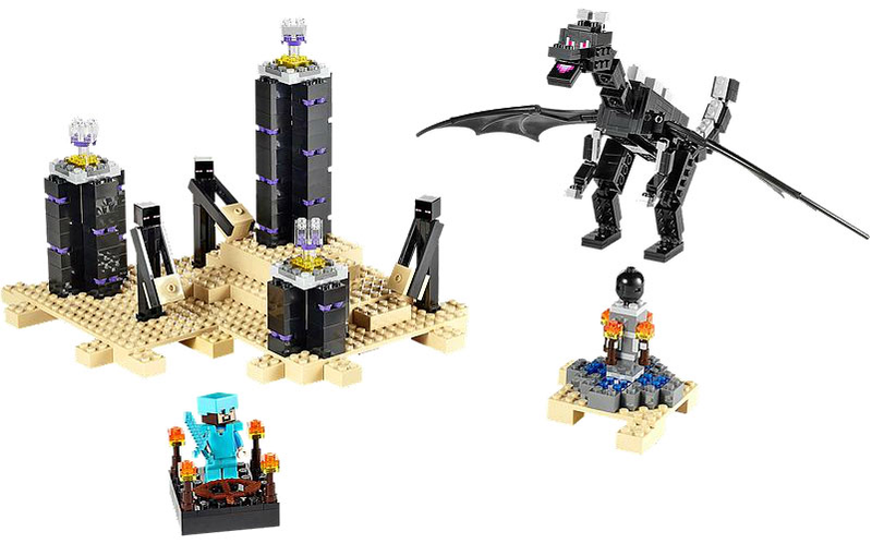 Illustration for article titled New Lego Minecraft sets available now